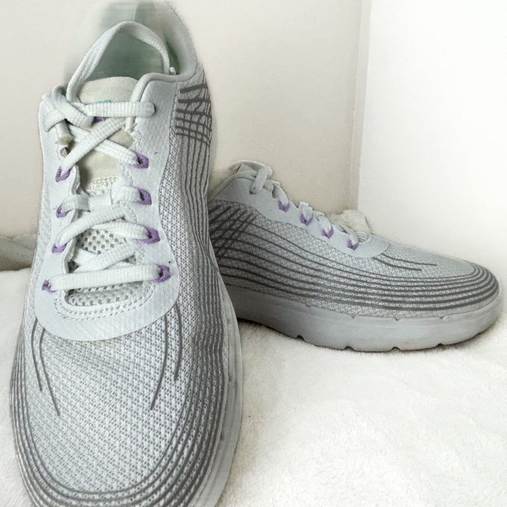 Skechers White Go Walk Air Cooled Goga Mat Sneakers Lace-ups US11‎ SN124554